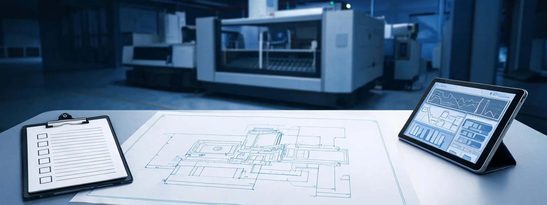 Laser cutting service planning workspace